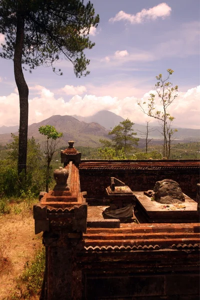 Vulcão paisagem Mt. Batur. — Fotografia de Stock