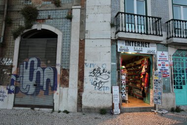 Hediyelik eşya dükkanı Lizbon