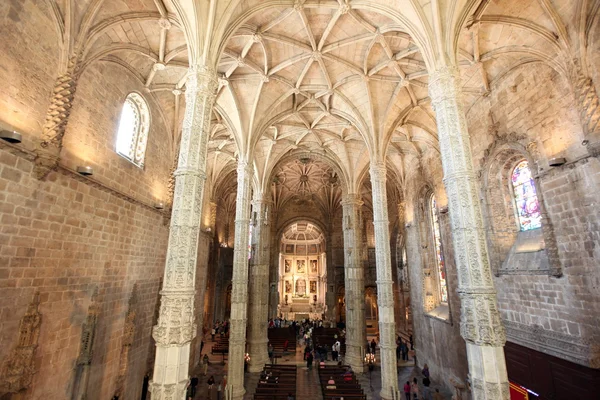 Mosteiro dos Jeronimos a Belem — Foto Stock