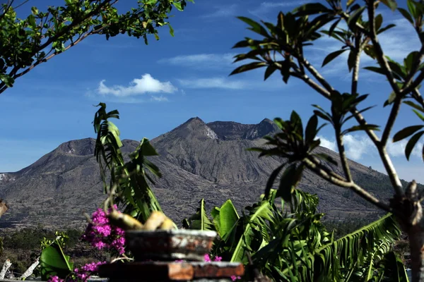 Malerische Landschaft des Vulkans Mount Batur — Stockfoto