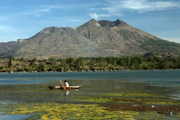 Landscape at the Lake Batur — Stock Photo, Image