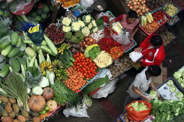 Mercado Pasar Badung — Foto de Stock