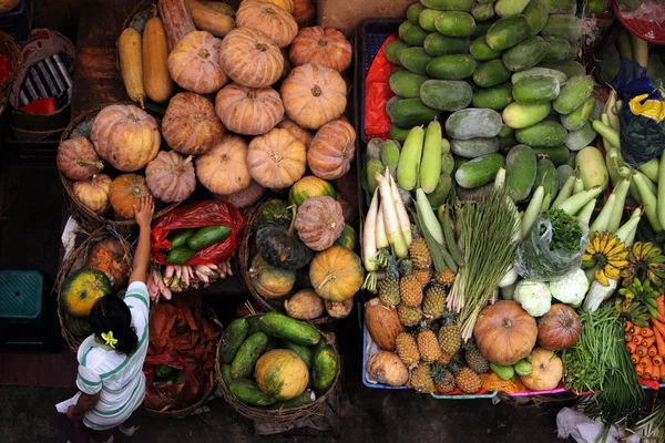 Mercado Pasar Badung — Fotografia de Stock