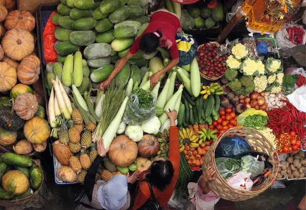 Mercado Pasar Badung — Foto de Stock