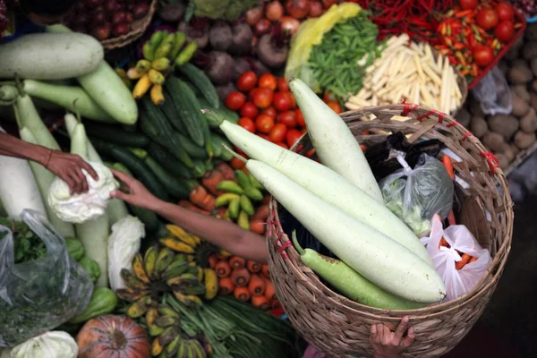 Mercado Pasar Badung — Foto de Stock