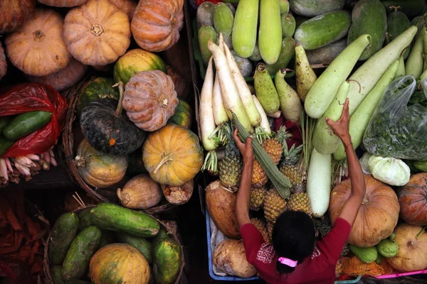 Mercado Pasar Badung — Foto de Stock