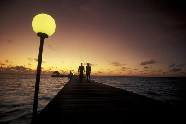 ASIE MALDIVES DE L'OCÉAN INDIEN PLAGE SEASCAPE — Photo