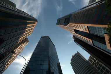 Singapur modern gökdelenler