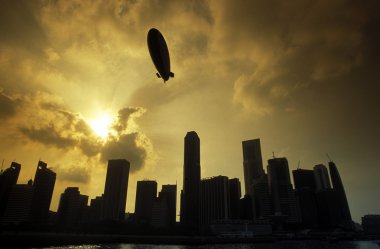 Zeppelin banka çeyrek yukarıda