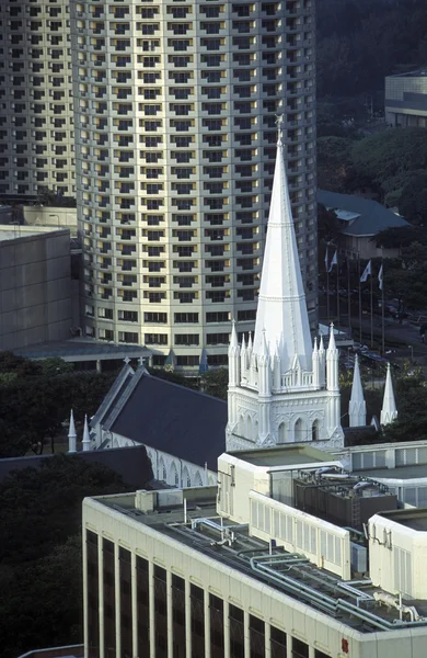 Igreja na cidade de Singapura — Fotografia de Stock