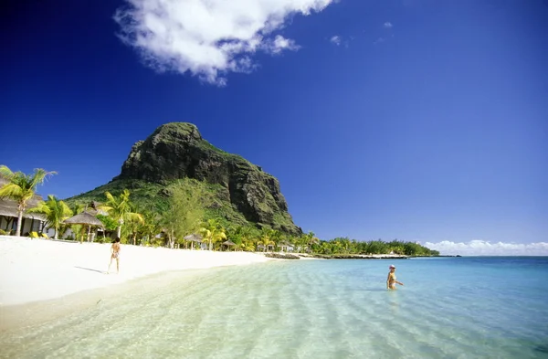 Paesaggio vicino Tamarin sull'isola di Mauritius — Foto Stock