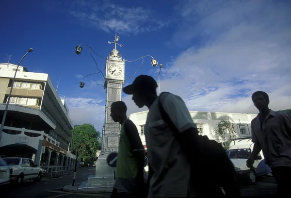 Indischer Ozean Seychellen mahe victoria city — Stockfoto