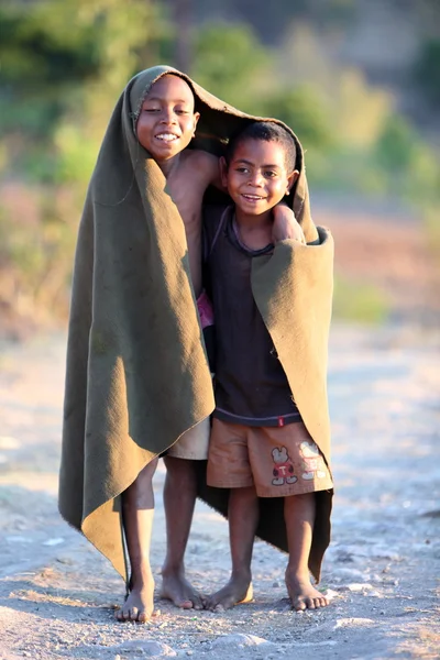 People near the Village Maubisse — Stock Photo, Image