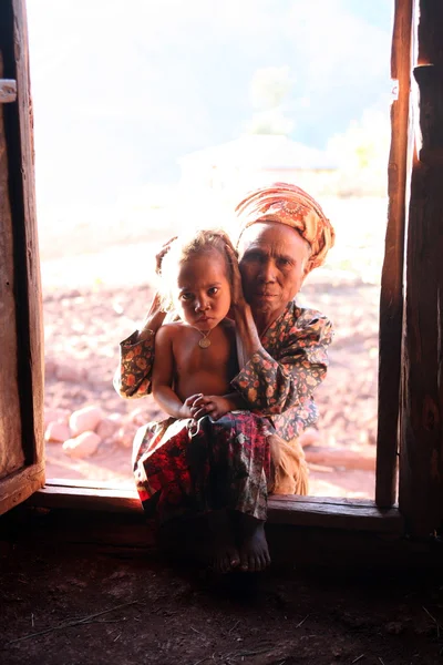 Asia Östtimor Timor Leste Maubisse personer — Stockfoto