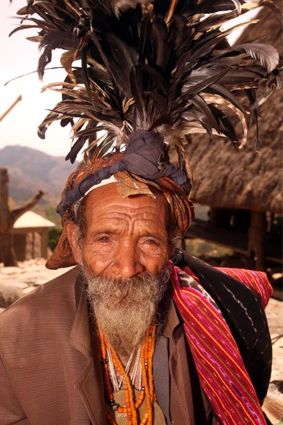 Mambai Les gens près du village Maubisse — Photo