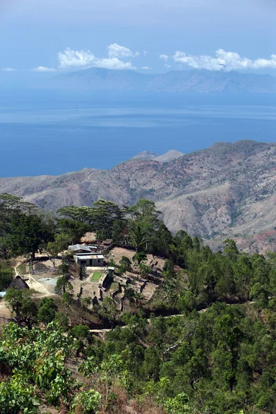 A village near the city of Dili — Stock Photo, Image