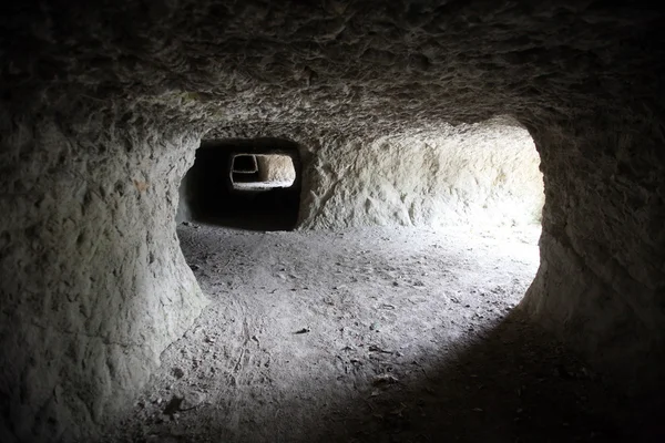 LESTE DO TIMOR DO TEMPO ORIENTE DA ÁSIA WW2 JAPANESE TUNNEL — Fotografia de Stock