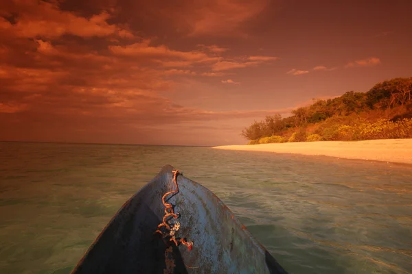 Traumstrand auf der Jaco-Insel — Stockfoto