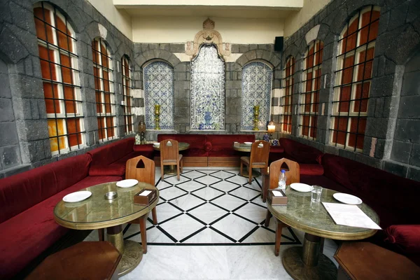 Midden Oosten Syrië Damaskus oude stad Restaurant — Stockfoto