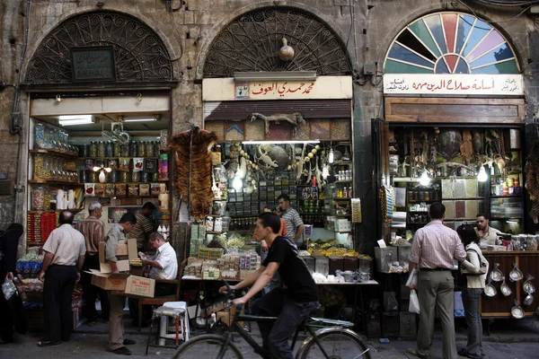 Pazar veya souq Mağazalar — Stok fotoğraf