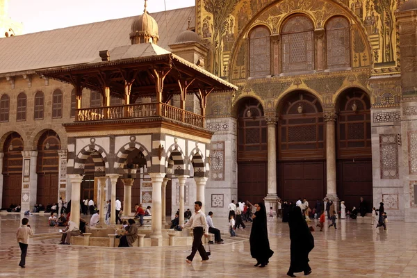 Мечеть Омейядов в городе Дамаск — стоковое фото