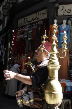 Damaskus şehir suyu satıcı