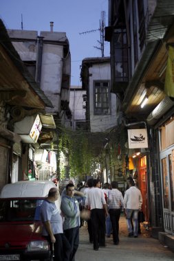 Damaskus, sokakta insanlar