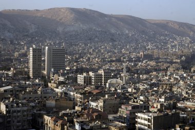 Damaskus city center clipart