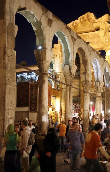 Historical Ruins near the Umayyad Mosque — Stock Photo, Image