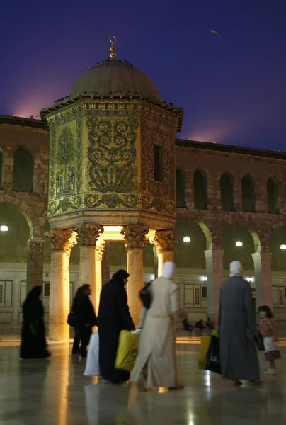 Мечеть Омейядов в городе Дамаск — стоковое фото