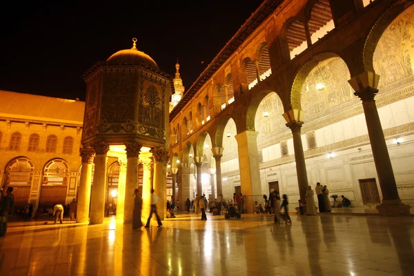Омейядів мечеті в місті Damaskus — стокове фото