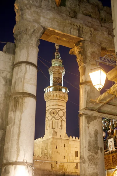 Umayyaderna moské i staden Damaskus — Stockfoto