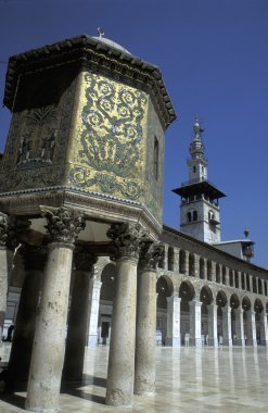 Umayyad Mosque in Damaskus  clipart