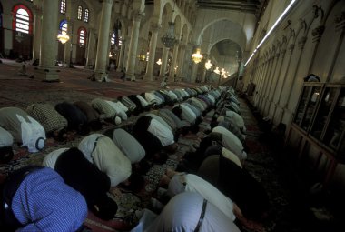 Orta Doğu Suriye Damaskus Emevî Camii
