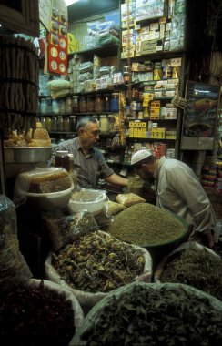 Orta Doğu Suriye Halep Old Town Souq Pazar