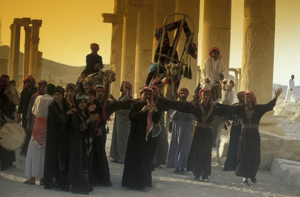 Персоналии: Пальмира в Сирии — стоковое фото