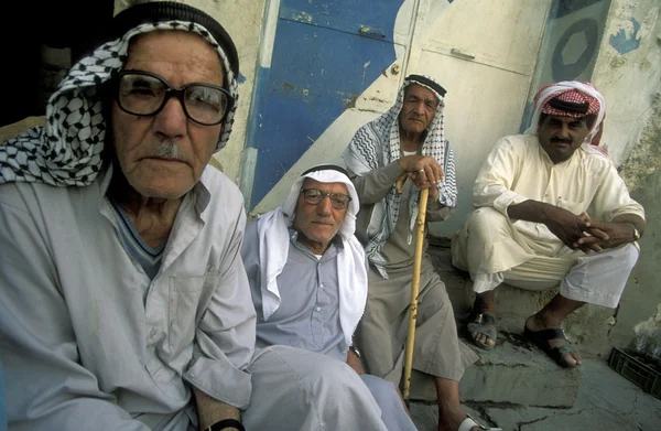 Market in city of Deir ez zur Royalty Free Stock Photos