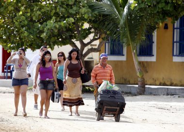 Havaalanına servisi Venezuela köy sahilde 