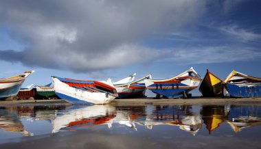 Cuacuco kasaba plajda sahil