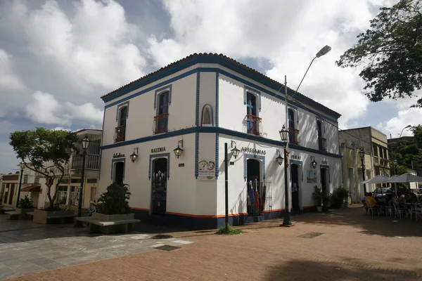 Old architecture in town of La Asuncion — Stock Photo, Image