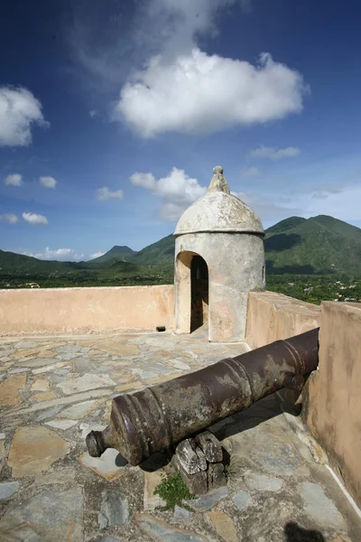 Starożytne Castillo Santa Cruz — Zdjęcie stockowe