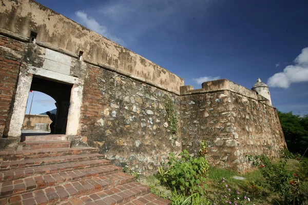 Ancient Castillo Santa Cruz — Stock Photo, Image