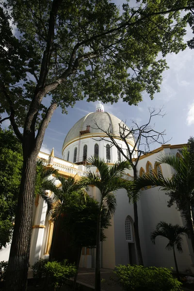 SOUTH AMERICA VENEZUELA ISLA MARGATITA PORLAMAR CATEDRAL — Φωτογραφία Αρχείου