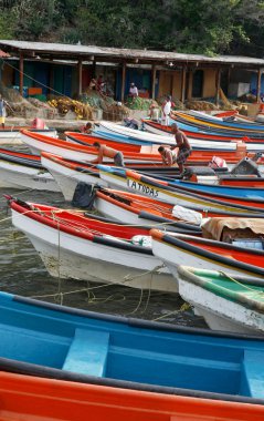 Güney Amerika Venezuela Choroni Town