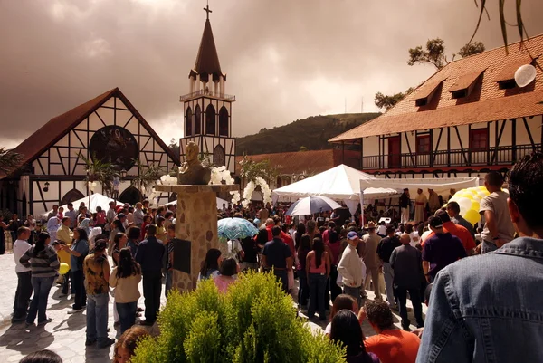 Νότια Αμερική Βενεζουέλα Colonia Tovar Φεστιβάλ — Φωτογραφία Αρχείου