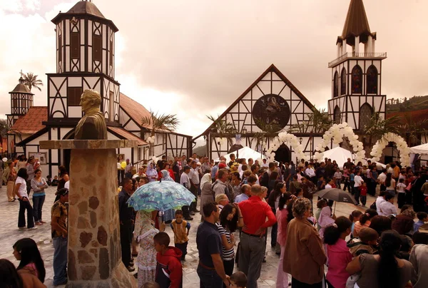 Güney Amerika Venezuela Colonia Tovar Festivali — Stok fotoğraf