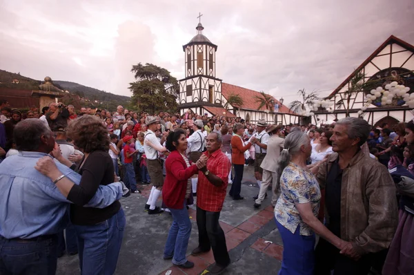 Güney Amerika Venezuela Colonia Tovar Festivali — Stok fotoğraf