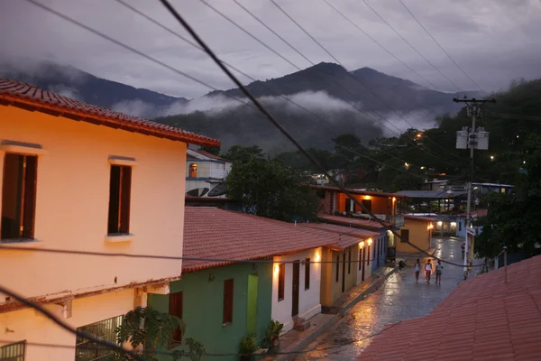 Cidade de Chuao perto de Choroni na Venezuela — Fotografia de Stock