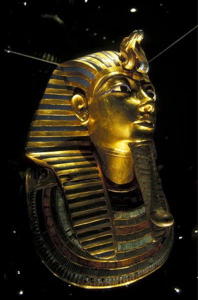 Tutanchamonova maska v egyptské — Stock fotografie