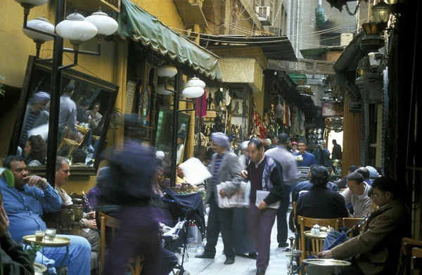 Markt in de oude stad van Cairo — Stockfoto